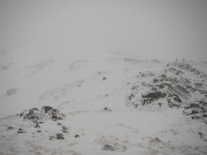Fresh snow and strong winds