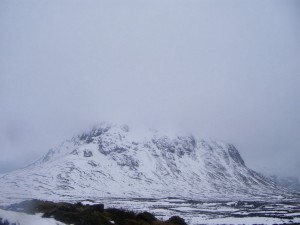 Grey day in Glencoe