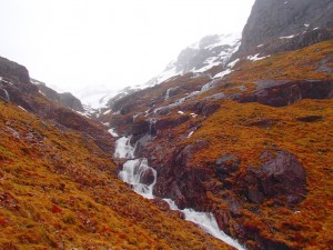 Glencoe cornice triggered avalanches