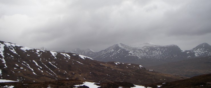 looking towards the Mamores