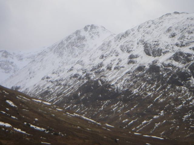 Easterly aspect of Stob Coire Sgreamhach 