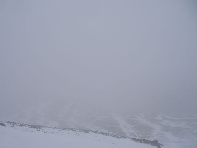 Poor visibility..... looking North.