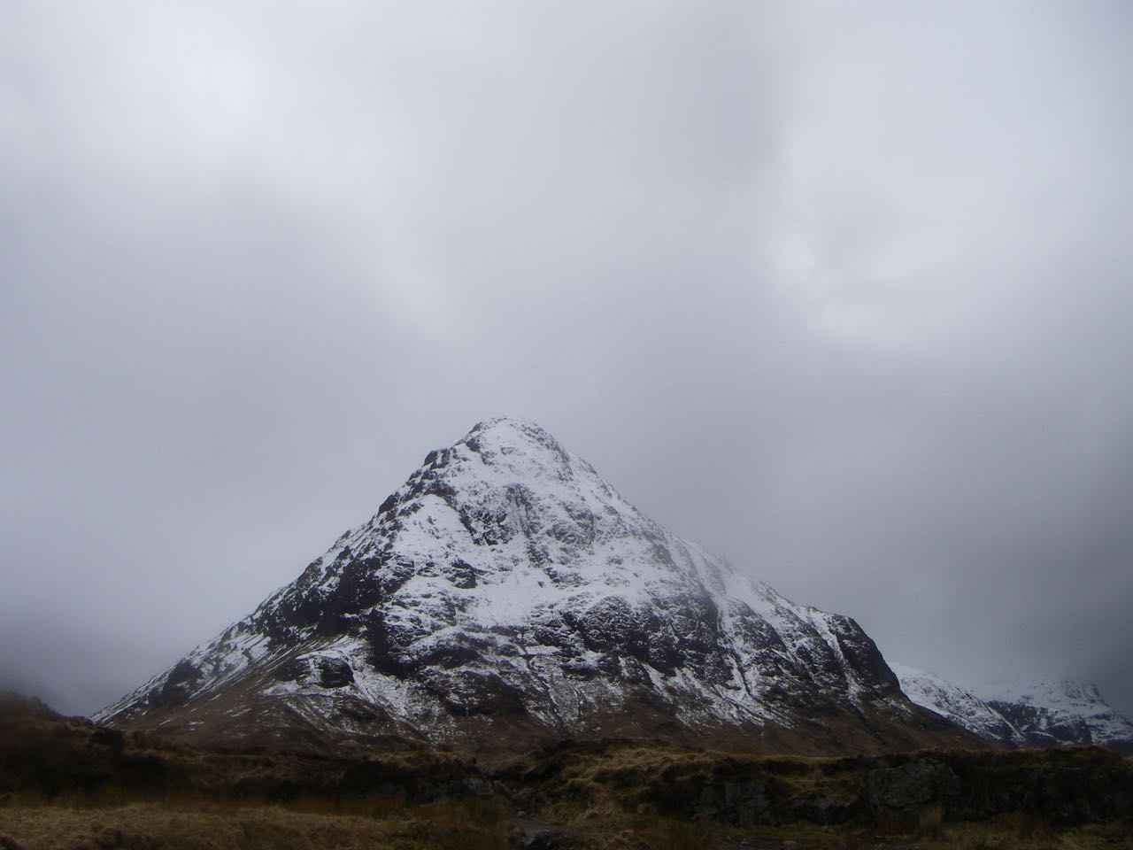 Stob nan Cabar, the 'Wee Buachaille' often overshadowed by its bigger neighbour