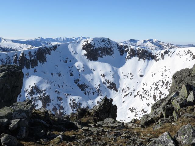 Looking West from Meall a Bhuiridh