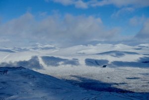 A pleasant wintry day after a mild spell