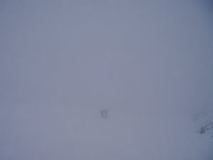 Snow showers and fresh Easterly winds.