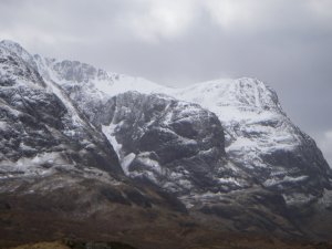 Windy with snow and hail