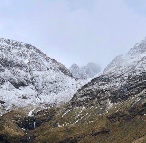 Frequent blustery snow showers