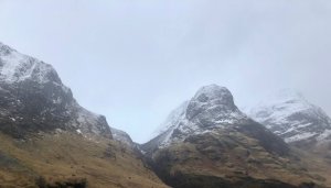 A snowy day in Glencoe