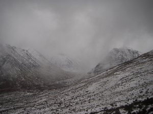 Milder conditions have reduced snow cover at lower levels.