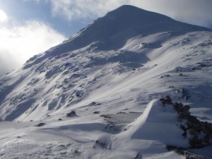 New snow overnight dry today