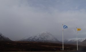 Blustery wintry snow showers….