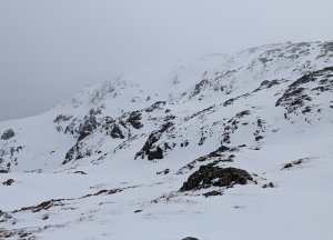 Windy with overnight snow on higher slopes