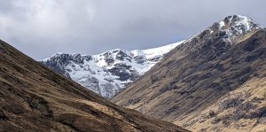 Light dusting of new snow overnight, dry today.