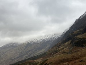 Snowfall to lower levels.